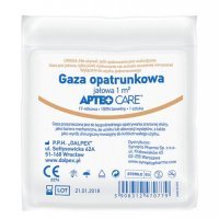 GAZA OPATRUNKOWA jałowa 17-nitkowa 1 m2 APTEO