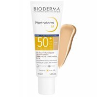 BIODERMA PHOTODERM M SPF50+ krem do skóry z tendencją do przebarwień odcień jasny 40 ml