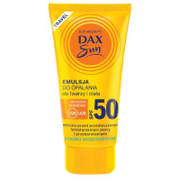 DAX SUN TRAVEL Emulsja do opalania do twarzy i ciała SPF50 50 ml