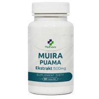 MEDFUTURE Muira Puama ekstrakt 500 mg 60 kapsułek