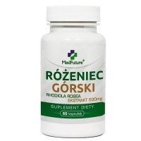 MEDFUTURE Różeniec górski ekstrakt 500 mg 60 kapsułek