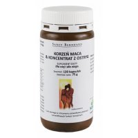 KORZEŃ MACA & KONCENTRAT Z OSTRYG Dla niej i dla niego 120 kapsułek SANCT BERNHARD