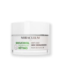 MIRACULUM BAKUCHIOL ANTI-AGE Krem do twarzy na noc MOC ODMŁODZENIA 50 ml