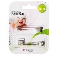MERIDEN Kiddy 18-48 miesięcy końcówki do szczoteczki sonicznej 2 sztuki