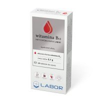 WITAMINA B12 Metylokobalamina 60 tabletek