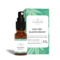 INTENSON Olej CBD czarna porzeczka 5% Cannabi Nature 10 ml