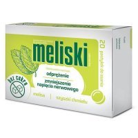 MELISKI 20 pastylek do ssania