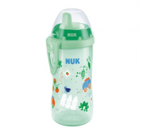 NUK KIDDY CUP Kubek niekapek 12+ miesięcy ZIELONY 300 ml (255.411B)