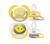 AVENT ORTHO Smoczek uspokajający ULTRA AIR COLL  6 - 18 miesiąca 080/18 LEMON 2 sztuki