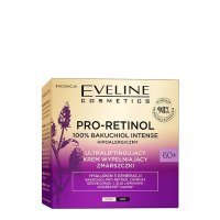EVELINE COSMETICS PRO-RETINOL 100%BAKUCHIOL Ultra liftingujący krem wypełniający zmarszczki 60+ 50ml