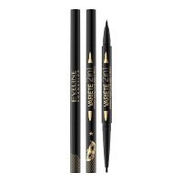 EVELINE VARIETE 2w1 Eyeliner i Kredka do oczu ultra black+ Żel do ciała i twarzy 20 ml