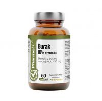 PHARMOVIT Burak 10% azotanów 60 kapsułek