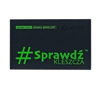 SPRAWDŹ KLESZCZA Zestaw do samodzielnego i bezpiecznego usuwania kleszczy