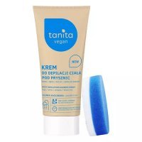 TANITA VEGAN Krem do depilacja ciała z glinką koalinową i machą pod prysznic 200 ml