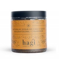 HAGI Naturalny scrub do ciała z gałką muszkatołową i cynamonem 300 g