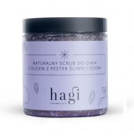 HAGI Naturalny scrub do ciała z olejem z pestek śliwki i jojoba 300 g