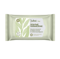 LUBA MED Ziołowe Odświeżenie chusteczki do higieny intymnej do codziennej pielęgnacji 20 sztuk