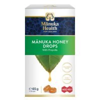 MANUKA HEALTH Cukierki z miodem manuka MGO 400+, propolisem i witaminą C, 65 g