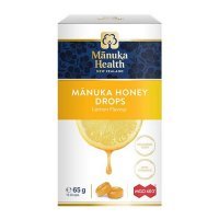 MANUKA Cukierki z Miodem Manuka MGO 400+ i witaminą C o smaku cytrynowym 65 g