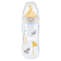 NUK FIRST CHOICE+ butelka ze wskaźnikiem temperatury 0-6 miesiąca 300 ml SZARY (741.927E)