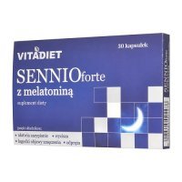 SENNIO Forte z melatoniną 30 kapsułek