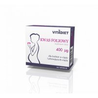 VITADIET Kwas foliowy 400 mcg 90 tabletek