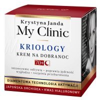 JANDA MY CLINIC KRIOLOGY 70+ Krem na dobranoc 50 ml + maseczka Kriology GRATIS
