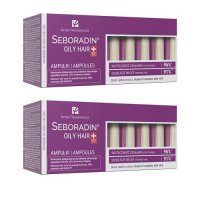 2 x SEBORADIN OILY HAIR (Niger) Kuracja do włosów 14 ampułek x 5,5 ml
