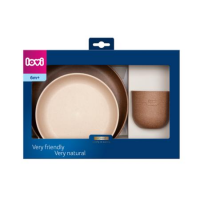 LOVI Zestaw naczyń z kubkiem Granola 21/532