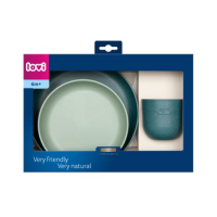 LOVI Zestaw naczyń z kubkiem Pistachio 21/352