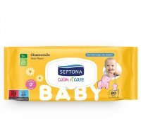 SEPTONA Chusteczki nawilżane RUMIANEK 80 sztuk