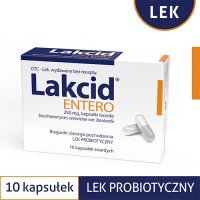 LAKCID ENTERO 10 kapsułek