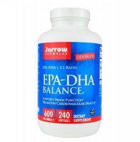 JARROW FORMULAS EPA-DHA Balance 240 kapsułek