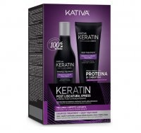 KATIVA KERATIN POST ALISADO Xpress Post Zestaw po prostowaniu