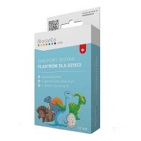 Biocanto Dinusiowy Zestaw niebieskich plastrów, 12 szt.