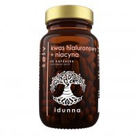 Idunna Solv Kwas hialuronowy + Niacyna 60 kapsułek