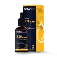 PUREO HEALTH Witamina A+E Forte w kroplach 30 ml