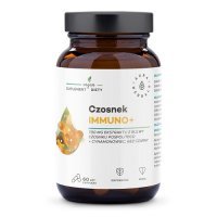 AURA HERBALS Czosnek Immuno+ 60 kapsułek