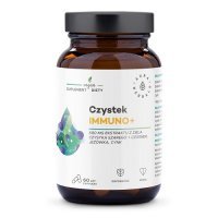 AURA HERBALS Czystek Immuno+ 60 kapsułek