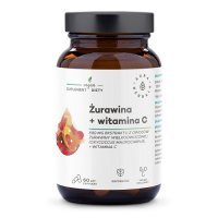 AURA HERBALS Żurawina 800mg+Wit. C 60kaps.
