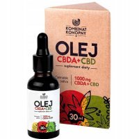 KOMBINAT KONOPNY Olej CBDA + CBD 30 ml