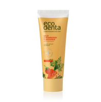 ECODENTA Pasta do zębów dla dzieci o smaku poziomkowym z kalidentem i ekstraktem z marchwi 75 ml