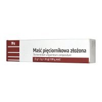 MAŚĆ PIĘCIORNIKOWA ZŁOŻONA 0,01 g 20 g AMARA