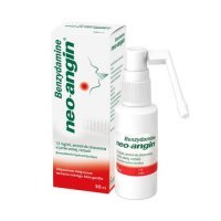 BENZYDAMINE neo-angin aerozol do gardła 30 ml