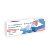 TEST GRYPA A/B + COVID-19/RSV Combo Ag 1 sztuka DIATHER