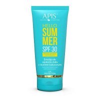 APIS HELLO SUMMER SPF30 Emulsja do opalania ciała z masłem kakaowym 200 ml