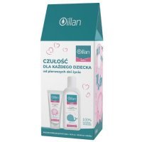 OILLAN BABY Płyn do mycia i kąpieli 400 ml + mleczko nawilżające 200 ml