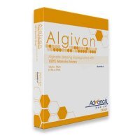 ALGIVON Opatrunek alginianowy z miodem Manuka 10cm x 10cm, 1 sztuka