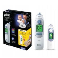 BRAUN IRT6520 THERMOSCAN 7 Termometr do ucha + termometr zabawka