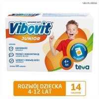 VIBOVIT JUNIOR o smaku pomarańczowym 14 saszetek